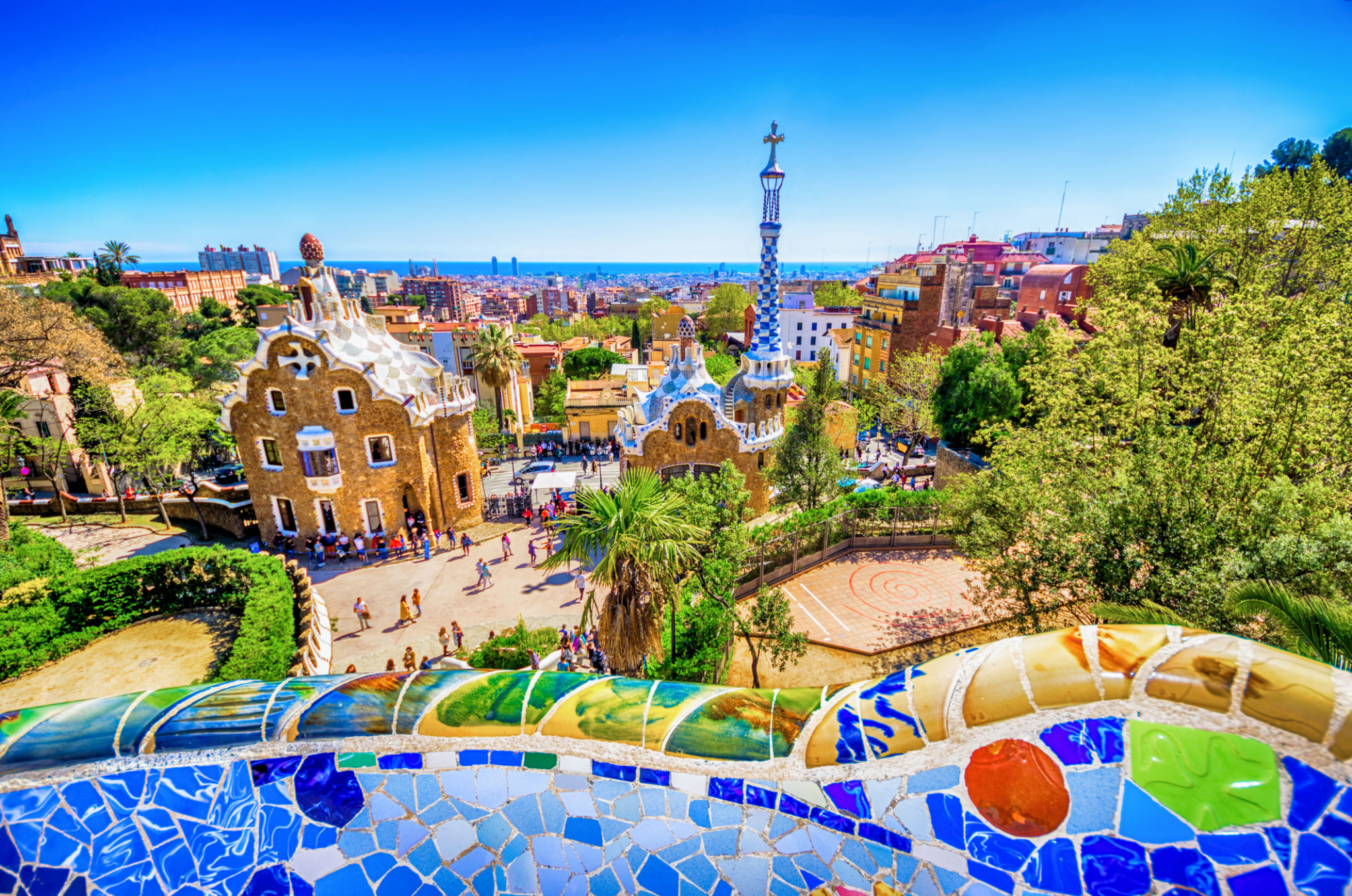 Barcelona scenic view