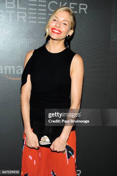 April 11: Sienna Miller attends Amazon Studios & Bleecker Street Host a Screening of "The Lost City of Z" at SAG-AFTRA on April 11, 2017 in New York...