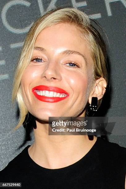 April 11: Sienna Miller attends Amazon Studios & Bleecker Street Host a Screening of "The Lost City of Z" at SAG-AFTRA on April 11, 2017 in New York...