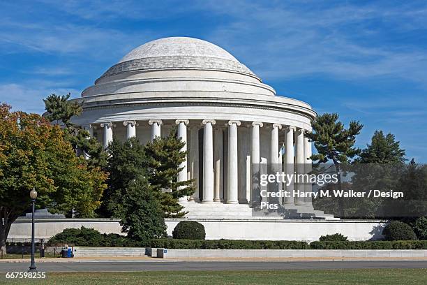 thomas jefferson memorial - jefferson memorial fotografías e imágenes de stock