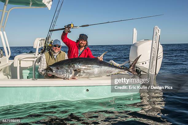 Fishing For Tuna Off The Coast Of Cape Cod, Stock-Foto