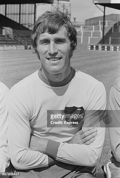 Footballer Duncan Forbes of Norwich City F.C., UK, 24th August 1971.