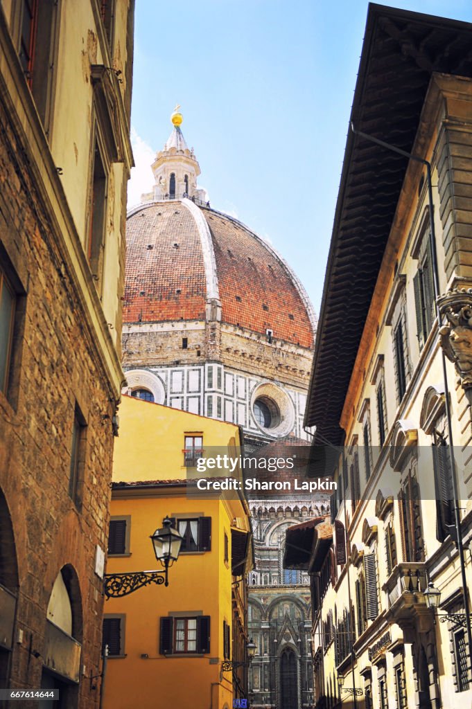 Duomo at the end of the street