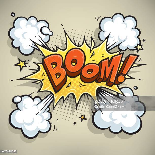 wom! - loud and funny stock illustrations
