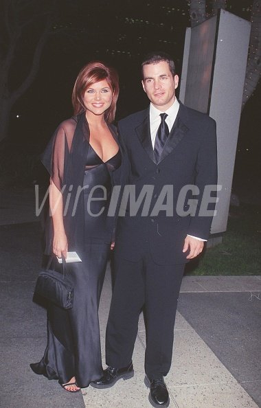 Actress Tiffani Amber Thiessen and...