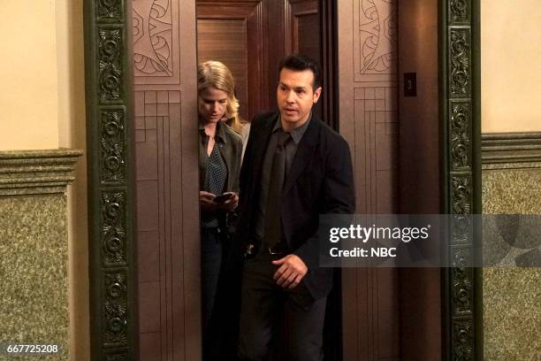 Drill" Episode 102 -- Pictured: Joelle Carter as Laura Nagel, Jon Seda as Antonio Dawson --