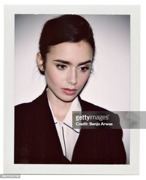 Actress Lily Collins is photographed for The Wrap on December 15, 2016 in Los Angeles, California.
