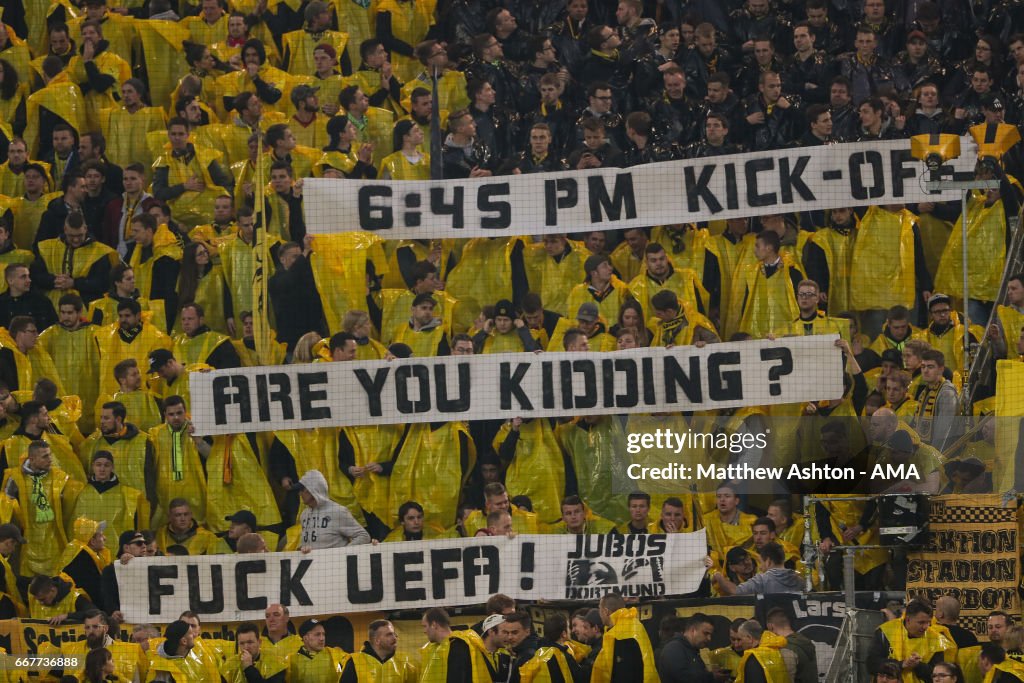 Borussia Dortmund v AS Monaco - UEFA Champions League Quarter Final: First Leg