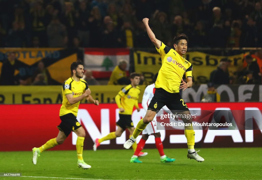 Borussia Dortmund v AS Monaco - UEFA Champions League Quarter Final: First Leg