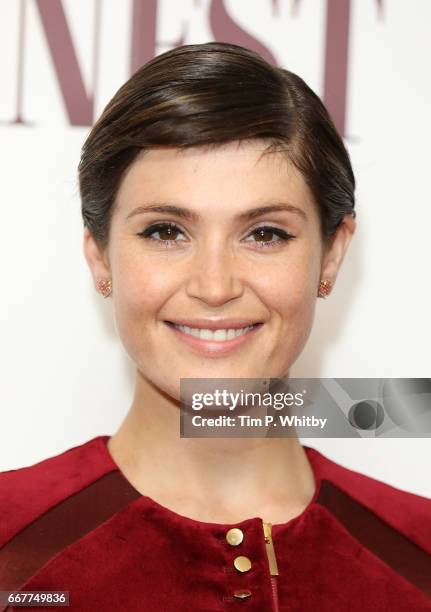 Gemma Arterton attends a special presentation screening of "Their Finest" at BFI Southbank on April 12, 2017 in London, United Kingdom.