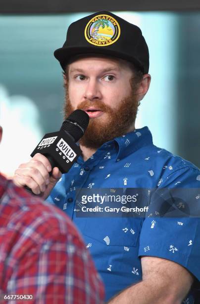 Henry Zebrowski attends Build Series to discuss the series "Your Pretty Face is Going to Hell" at Build Studio on April 12, 2017 in New York City.