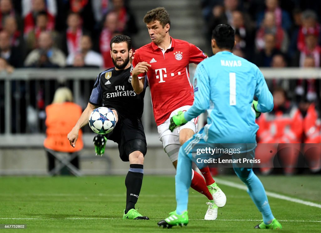 FC Bayern Muenchen v Real Madrid CF - UEFA Champions League Quarter Final: First Leg