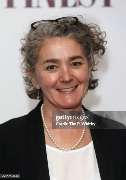 Writer Gaby Chiappe attends a special presentation screening of "Their Finest" at BFI Southbank on April 12, 2017 in London, United Kingdom.