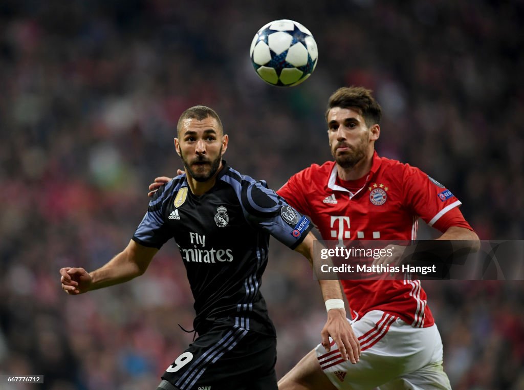 FC Bayern Muenchen v Real Madrid CF - UEFA Champions League Quarter Final: First Leg