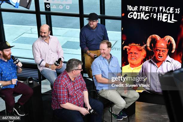 Henry Zebrowski, Matt Servitto, Casper Kelly, Dana Snyder and Dave Willis visit the Build Studio to talk about their adult swim series "Your Pretty...