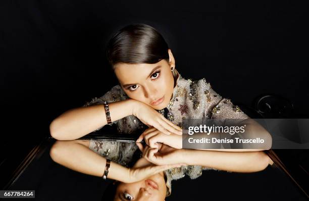 Actress Isabela Moner is photographed at CinemaCon for People.com on March 30, 2017 in Las Vegas, Nevada.