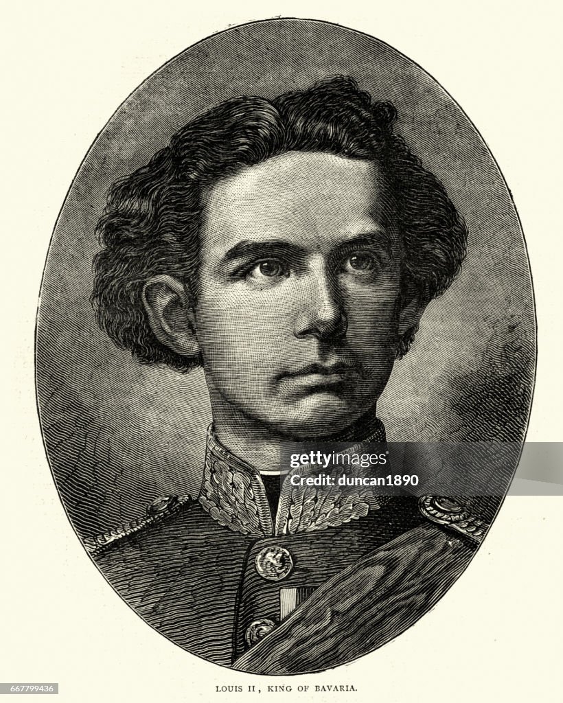 Koning Ludwig II van Beieren