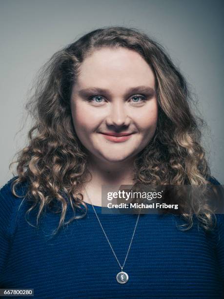 Actress Danielle Macdonald, from the film 'Patti Cake$' poses for a portrait at the Sundance Film Festival for Variety on January 21, 2017 in Salt...