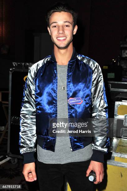 Cameron Dallas attends the 2017 PTTOW! Summit: Love & Courage at Terranea Resort on April 12, 2017 in Rancho Palos Verdes, California.