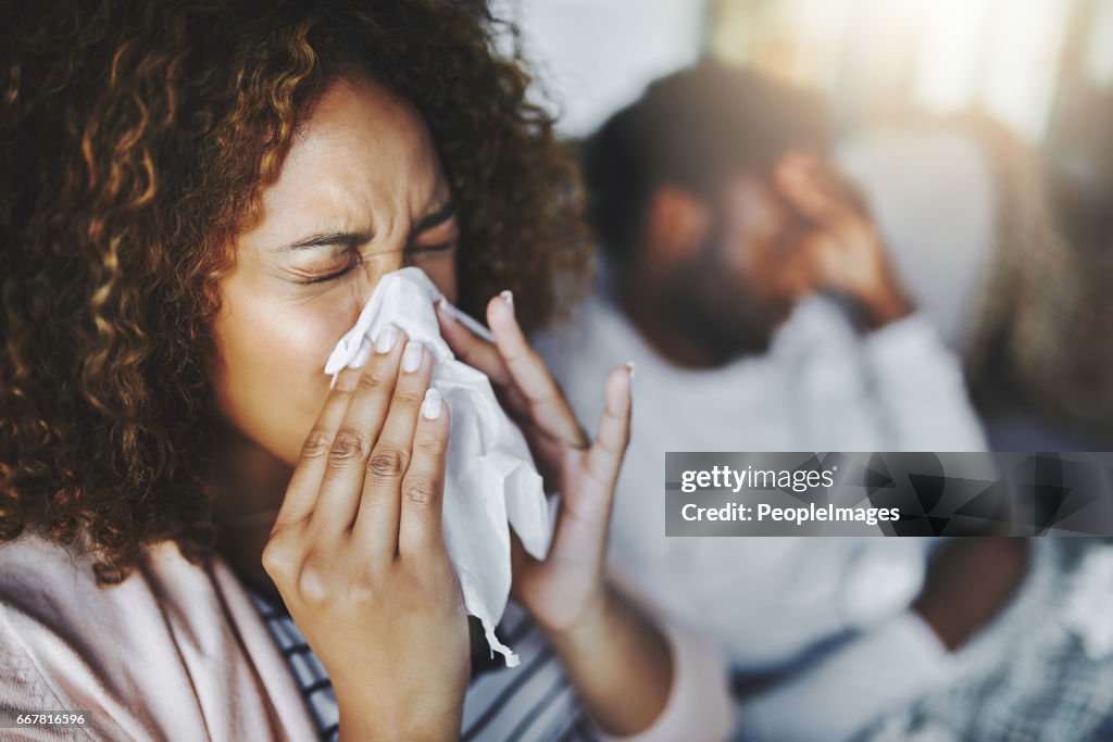 Head Exploding Sneeze Shes Been Sneezing Nonstop High-Res Stock Photo - Getty Images