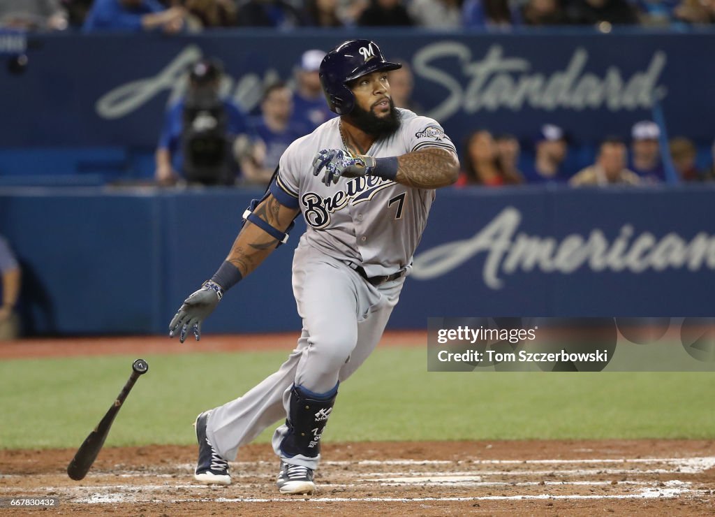 Milwaukee Brewers v Toronto Blue Jays