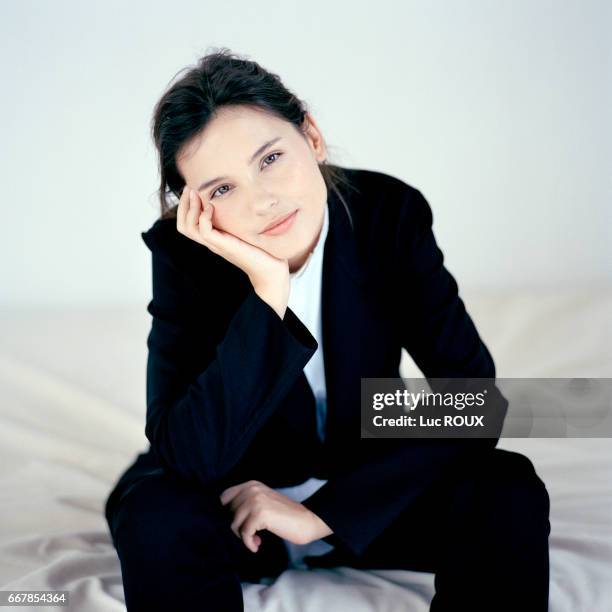 French actress Virginie Ledoyen