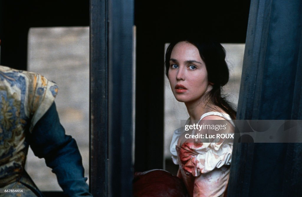 On the set of La Reine Margot
