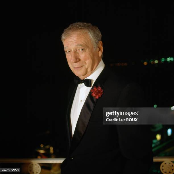 French actor and singer Yves Montand during the Cannes Film Festival, where he is president of the jury.