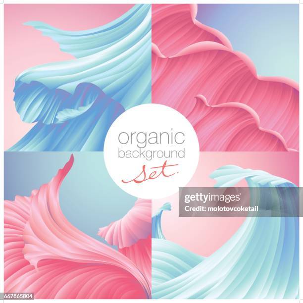illustrations, cliparts, dessins animés et icônes de fond de belle texture naturelle dans les couleurs roses & cyan - pétale