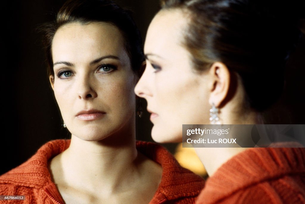 French actress Carole Bouquet