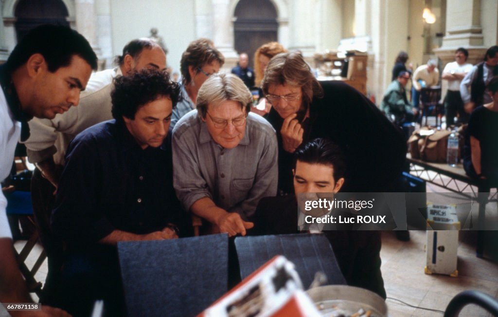 On the set of Evita
