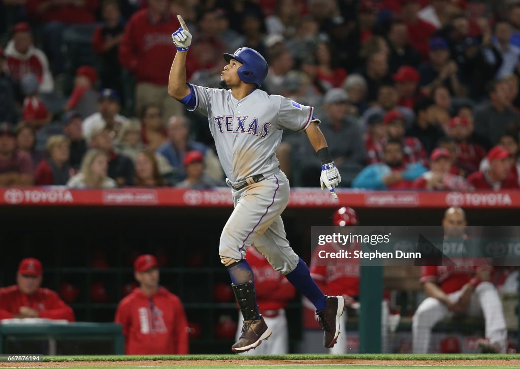 Texas Rangers v Los Angeles Angels of Anaheim