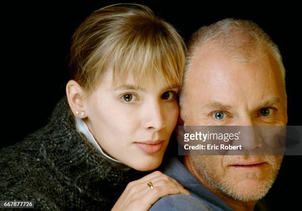 Malcolm McDowell and Girlfriend Kelley Kuhr