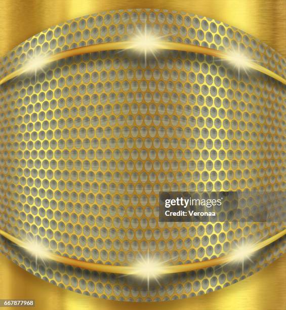 shiny golden background - gold leaf paper stock illustrations