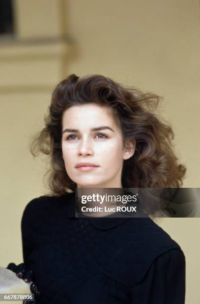 French actress Valerie Kaprisky