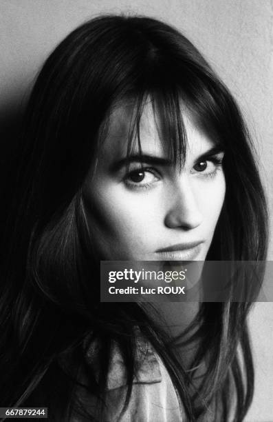 French actress Judith Godreche