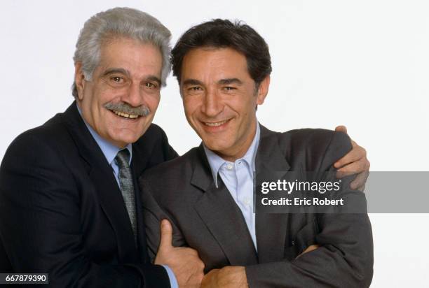 Actors Omar Sharif and Richard Berry star together in the 1992 Henry Verneuil film, Mayrig.