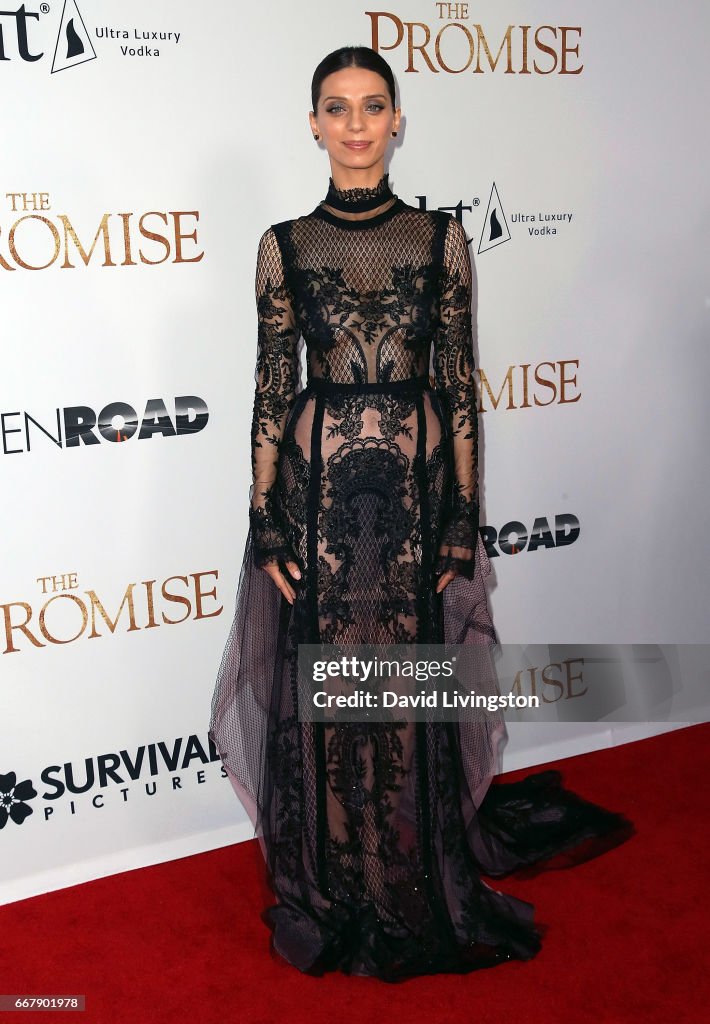 Premiere Of Open Road Films' "The Promise" - Arrivals