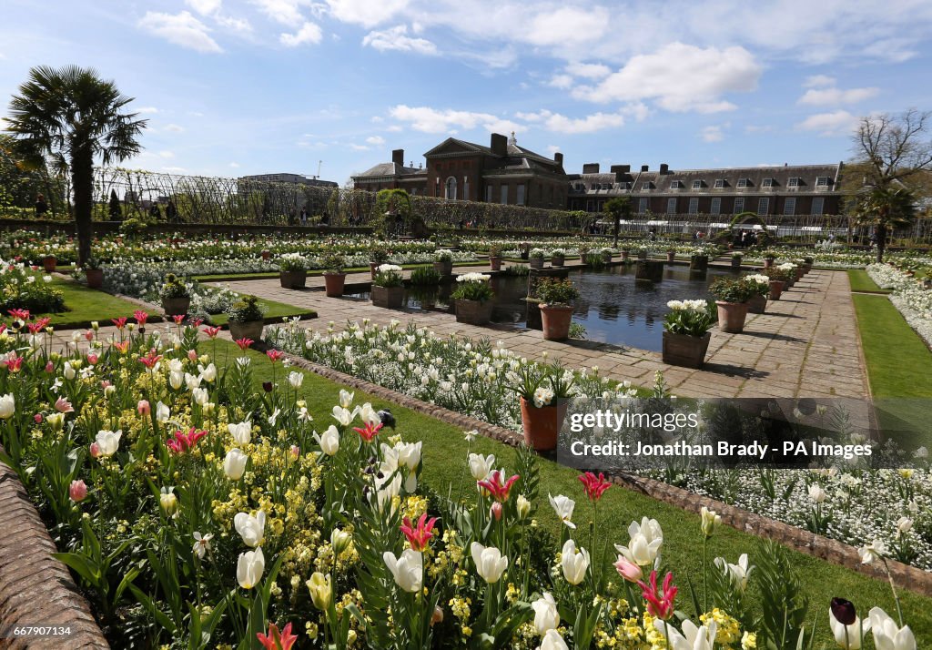 White Garden at Kensington Palace