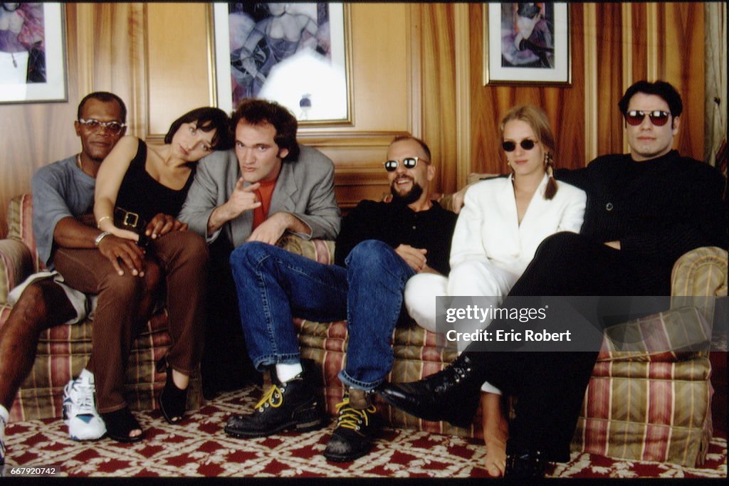 THE FILM CREW FROM 'PULP FICTION' IN CANNES