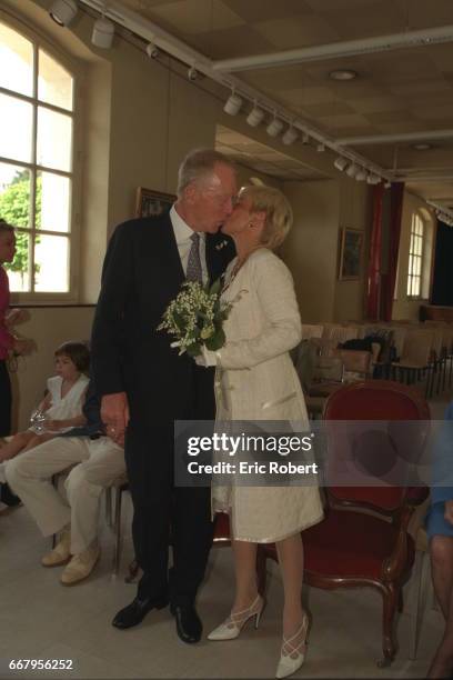 MARRIAGE OF MAX VON SYDOW AND CATHERINE BRELET