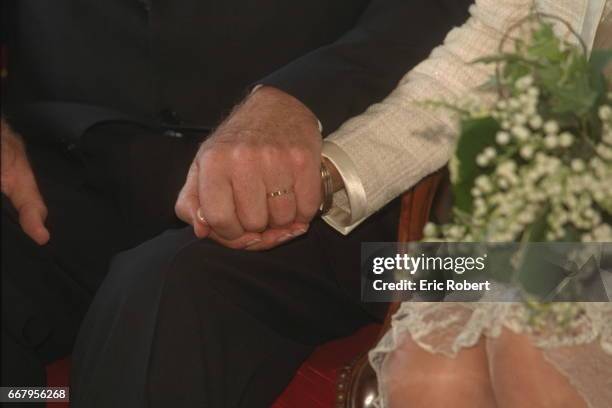 MARRIAGE OF MAX VON SYDOW AND CATHERINE BRELET