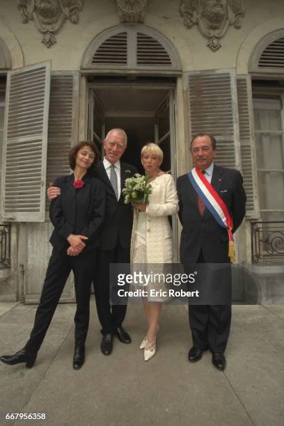 MARRIAGE OF MAX VON SYDOW AND CATHERINE BRELET
