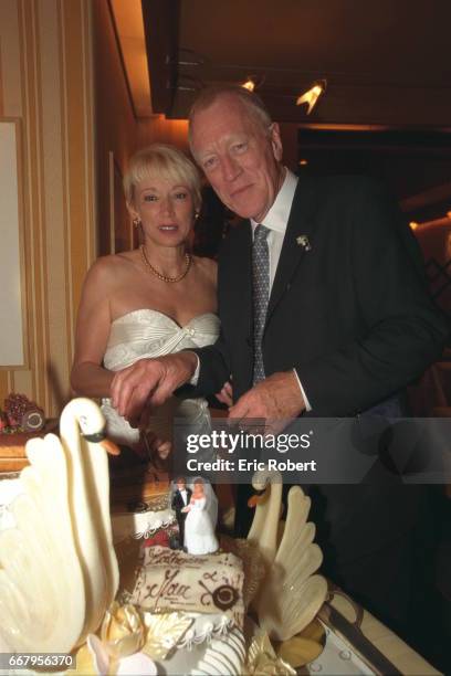 MARRIAGE OF MAX VON SYDOW AND CATHERINE BRELET