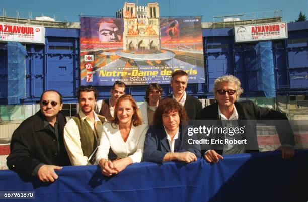 THE 'NOTRE DAME DE PARIS' SHOW TROUPE