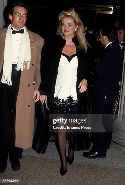 Cornelia Guest attends the Annual Costume Institute Exhibition Gala at the Metropolitan Museum of Art circa 1989 in New York City.