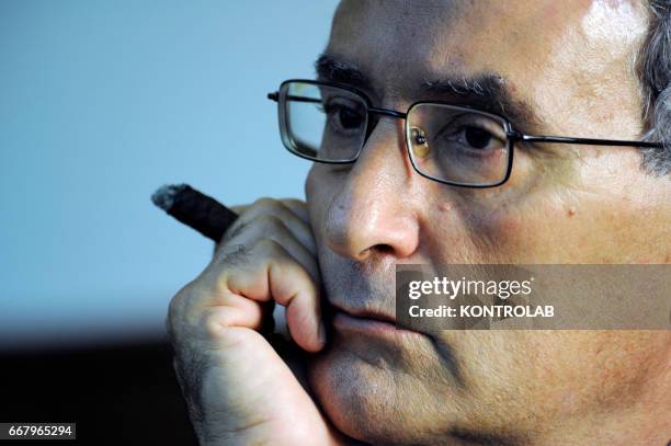 Italian anti Mafia prosecutor Franco Roberti.