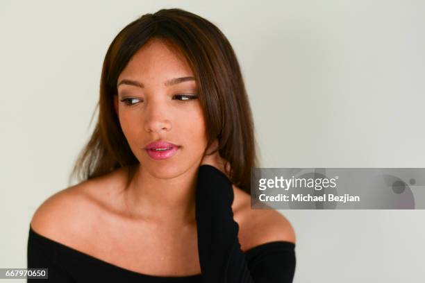 Alectra Griffis poses for portrait at The Artists Project on April 12, 2017 in Los Angeles, California.