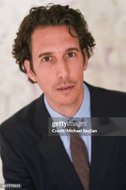 James Lieban poses for portrait at The Artists Project on April 12, 2017 in Los Angeles, California.