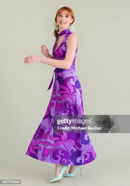 Serena Laurel poses for portrait at The Artists Project on April 12, 2017 in Los Angeles, California.